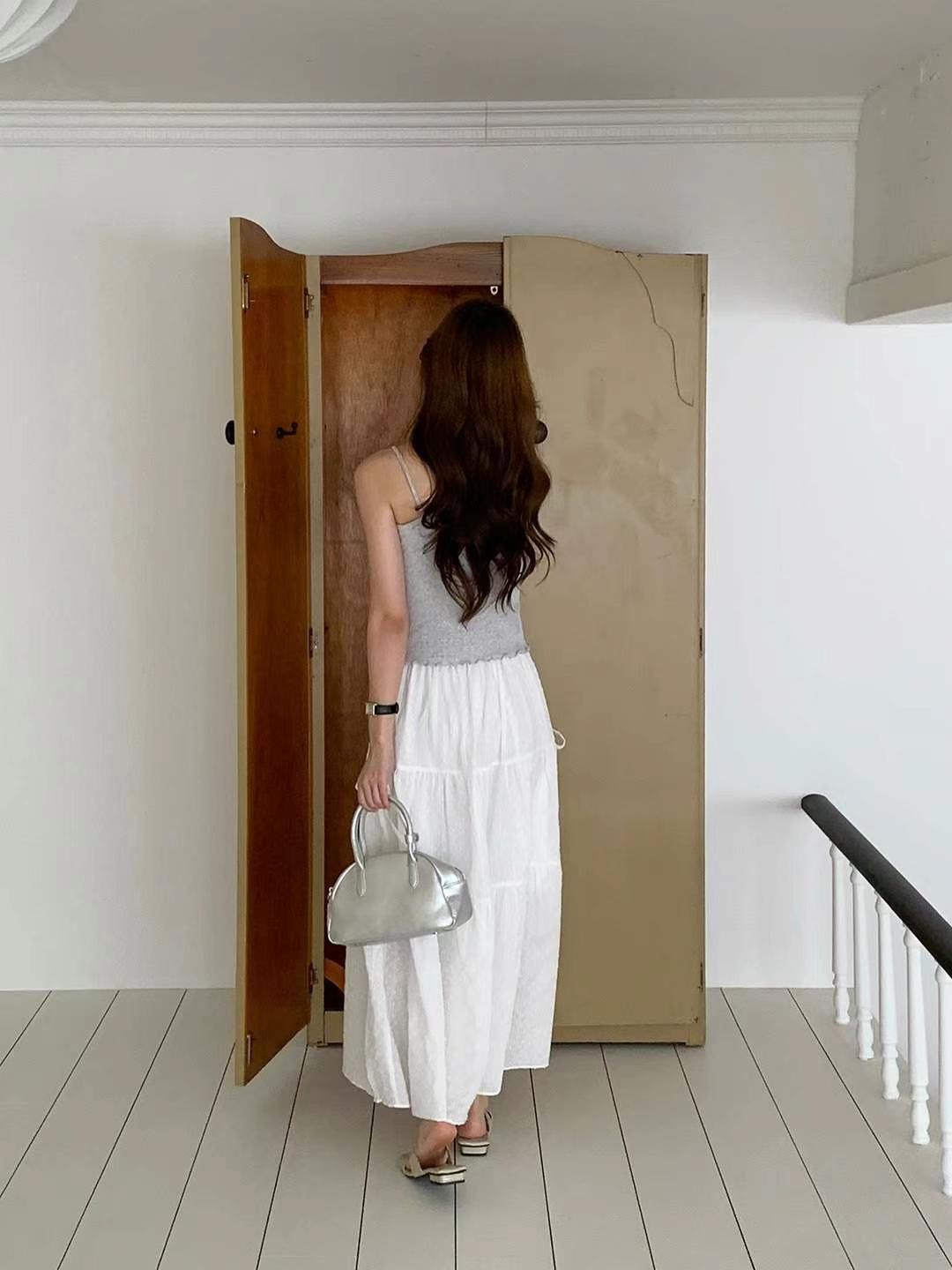 ANNSTORY韓國直郵東大門代購女裝新款推薦人氣職業休閑長裙ANNSTORY長裙