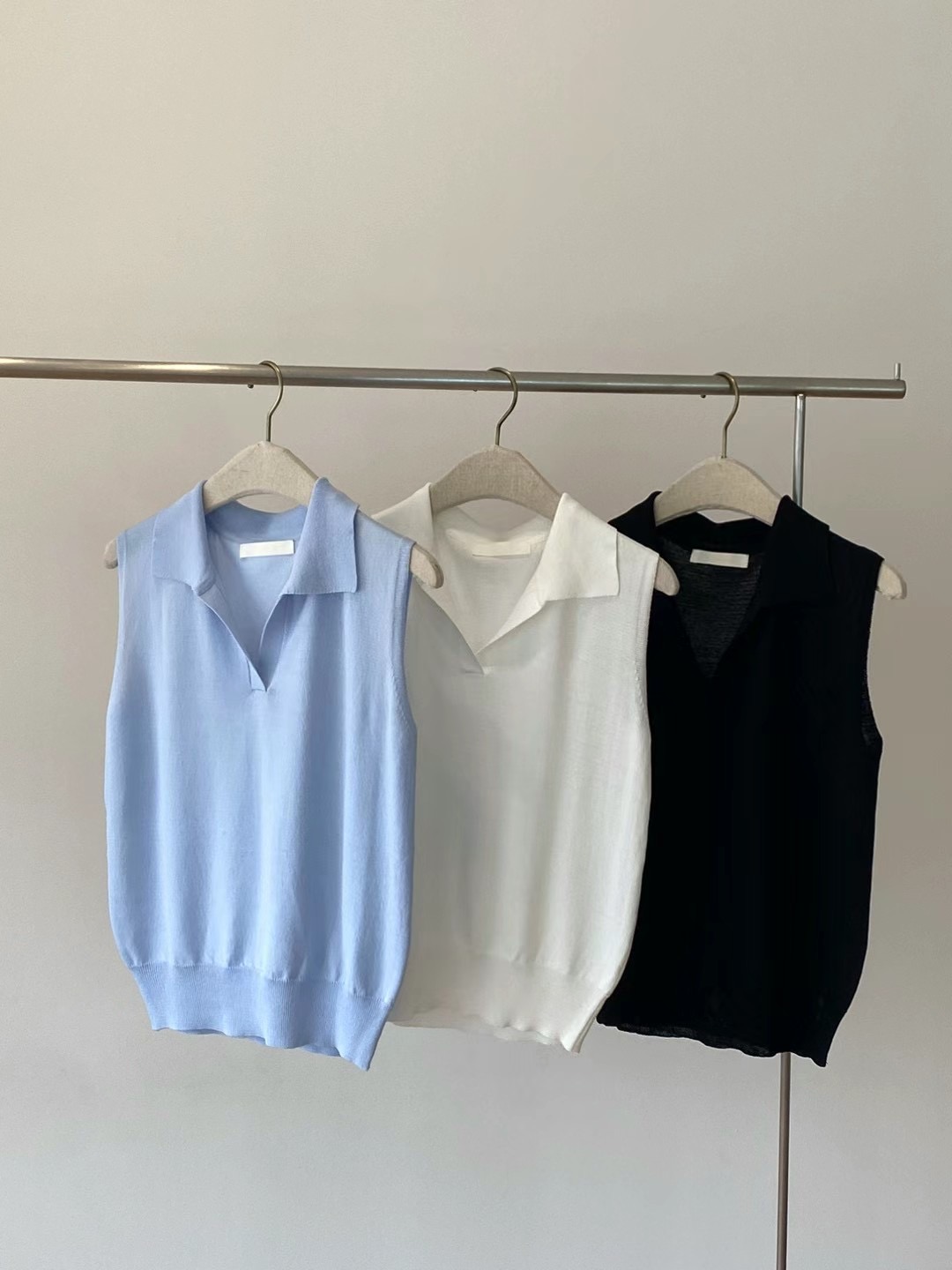 CLEAN韓國直郵女士新品時尚推薦24秋夏職業人氣熱賣吊帶背心CLEAN吊帶/背心