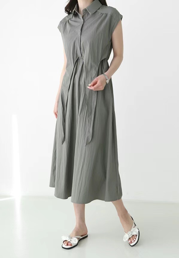 SMILE韓國直郵東大門代購女士新品職業24秋夏推薦真品連衣裙SMILE連衣裙