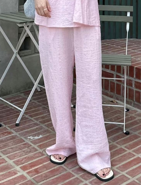 GLOSSY韓國直郵女裝新款真品休閑24秋夏職業推薦時尚休閑褲GLOSSY休閑褲