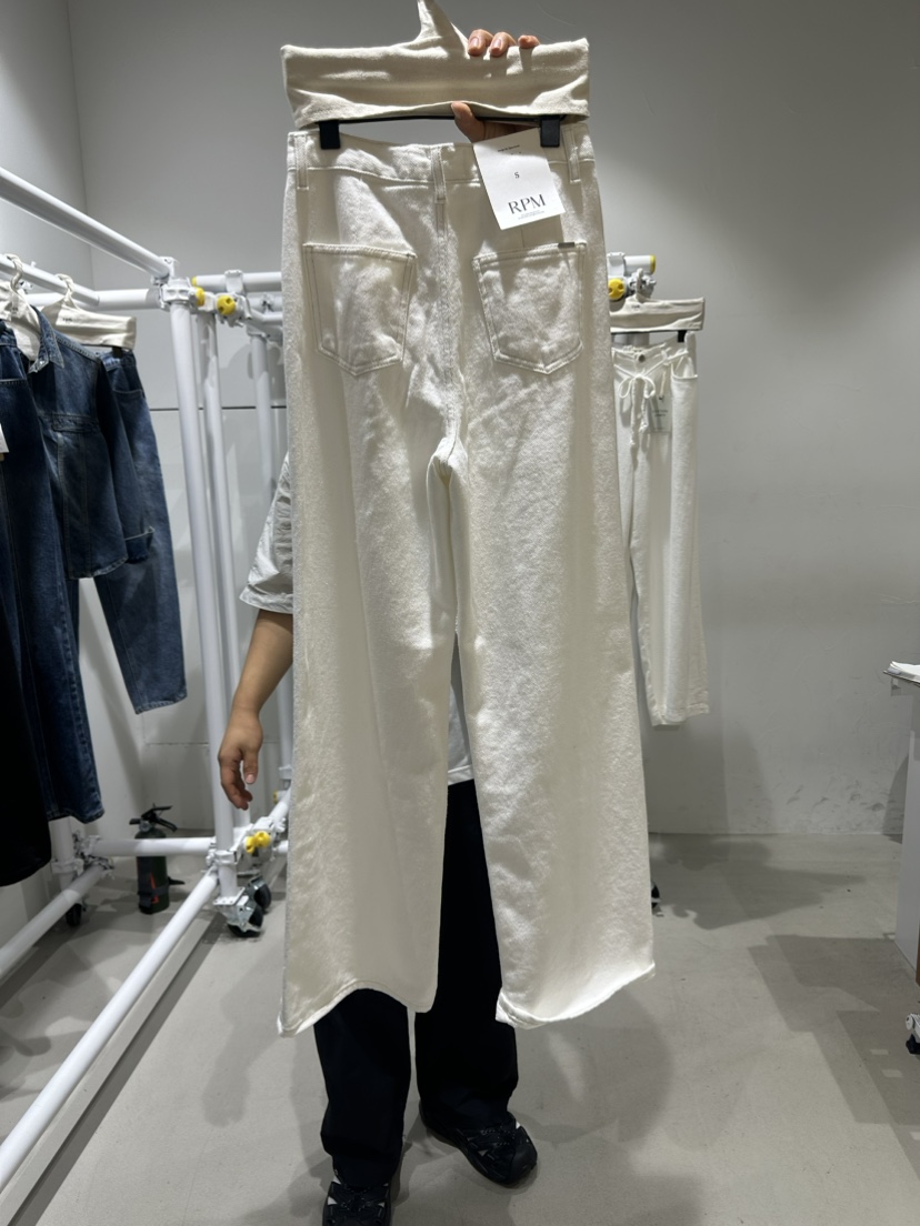 RPM直郵韓國代購女裝新品人氣熱賣職業休閑推薦24春夏休閑褲RPM休閑褲