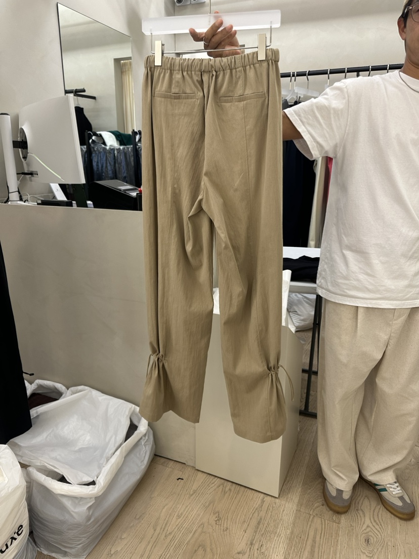 Waller韓國直郵東大門實拍女裝新品人氣真品休閑時尚休閑褲NOTHING休閑褲