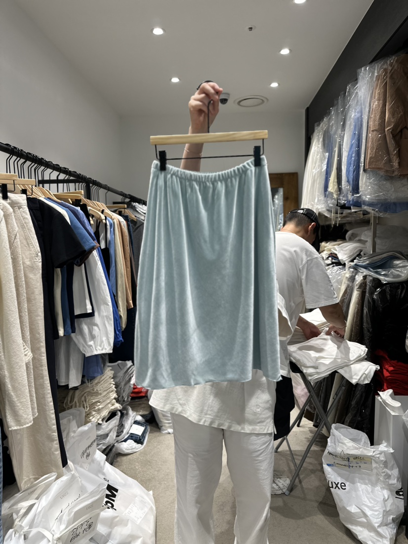 VASIL韓國直郵女裝新品熱賣推薦24春夏人氣真品半身裙中短裙VASIL半身裙/中短裙圖色2