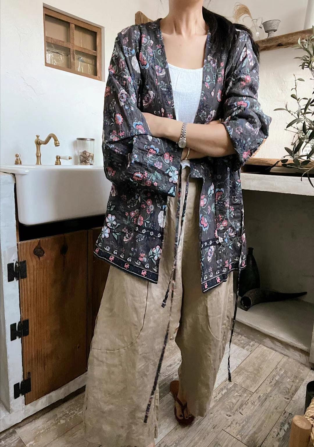 FEBRUUARY韓國直郵東大門實拍女士新品推薦休閑時尚襯衫蕾絲衫WOODEN襯衫/蕾絲衫圖色2