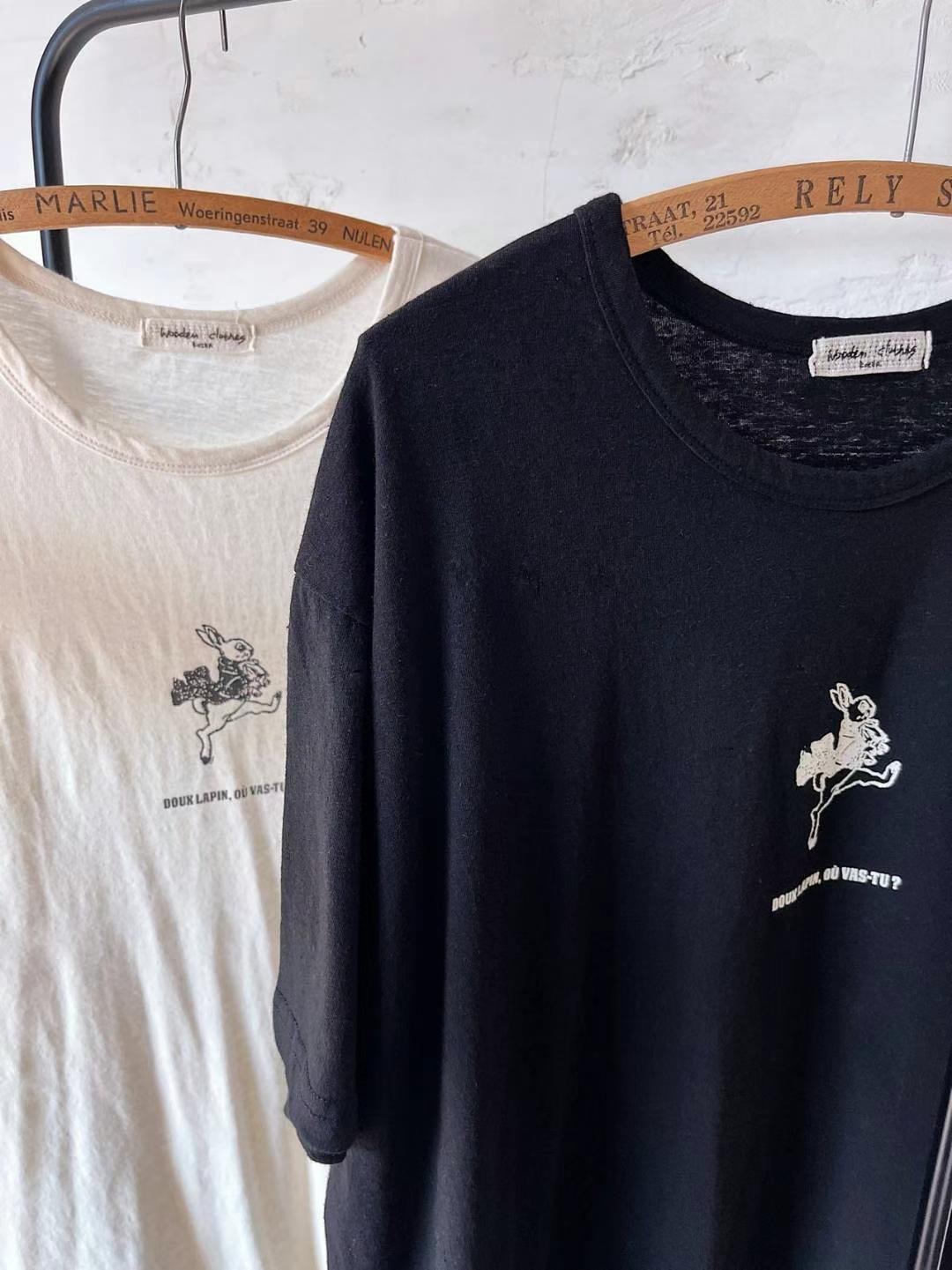 FEBRUUARY韓國直郵東大門代購女裝新款推薦真品熱賣職業T恤WOODENT恤