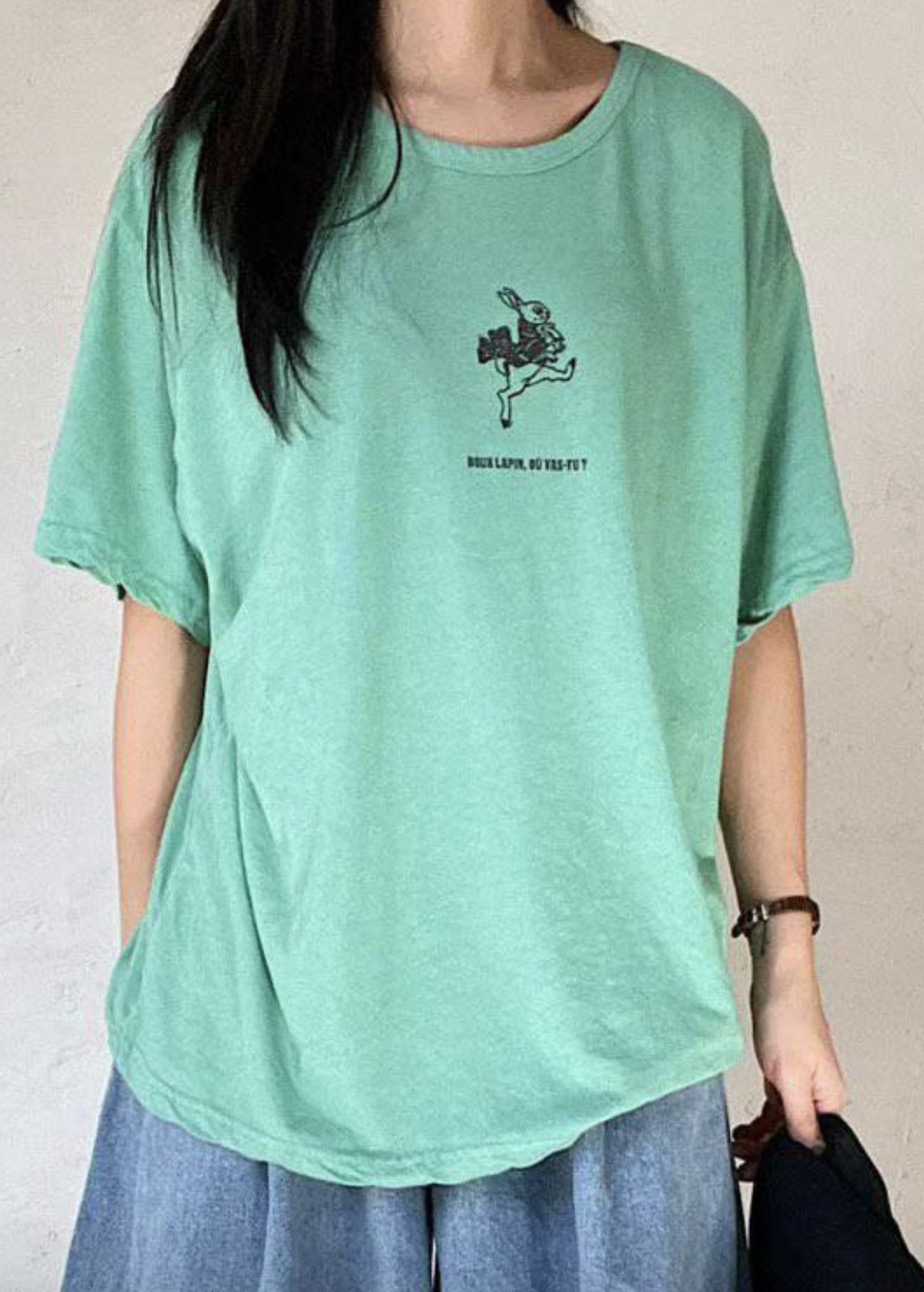 FEBRUUARY韓國直郵東大門代購女裝新款推薦真品熱賣職業T恤WOODENT恤圖色3