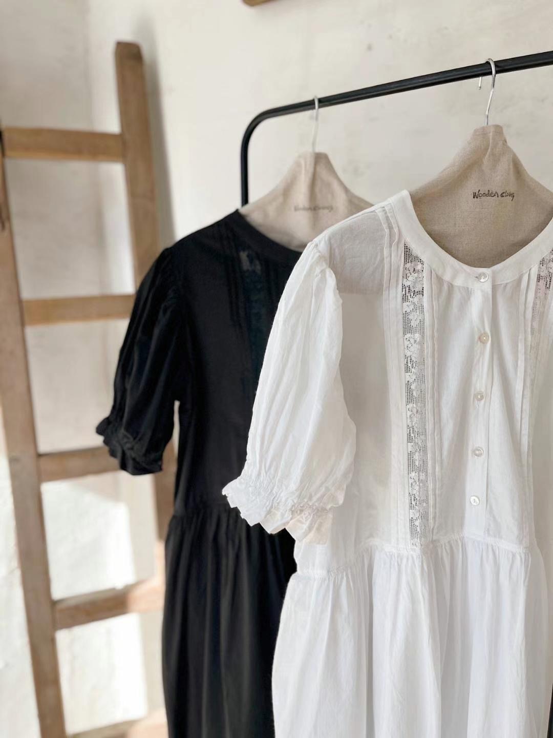 FEBRUUARY韓國直郵東大門實拍女裝新品推薦時尚職業人氣連衣裙WOODEN連衣裙