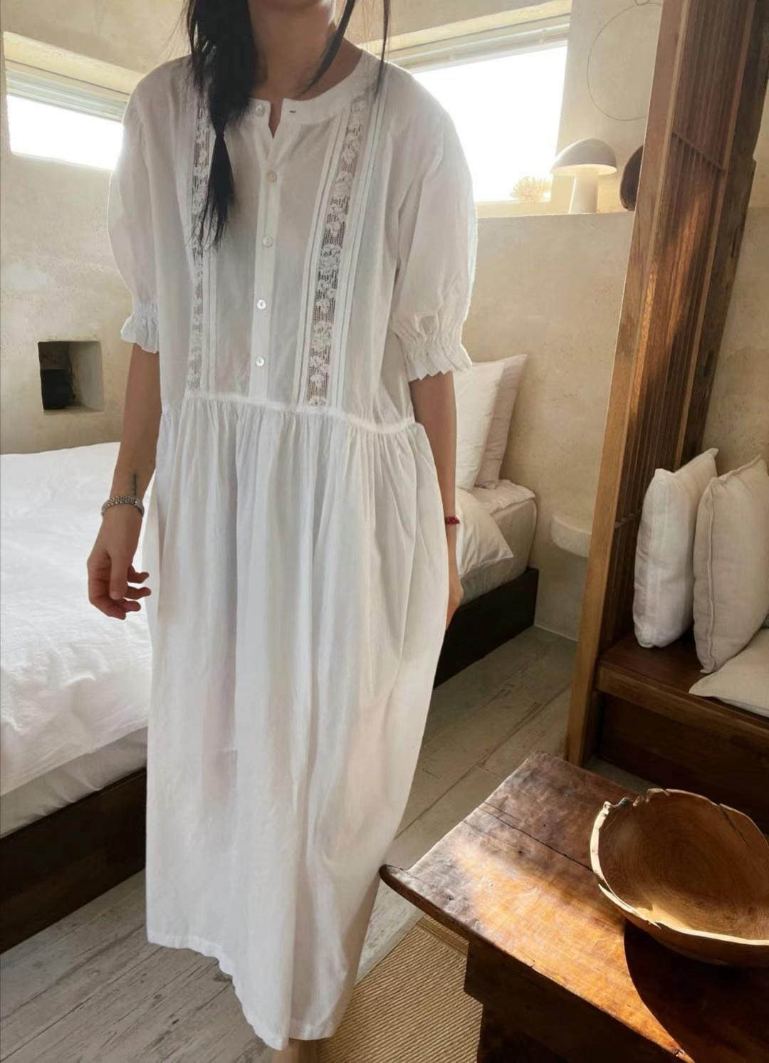 FEBRUUARY韓國直郵東大門實拍女裝新品推薦時尚職業人氣連衣裙WOODEN連衣裙圖色2