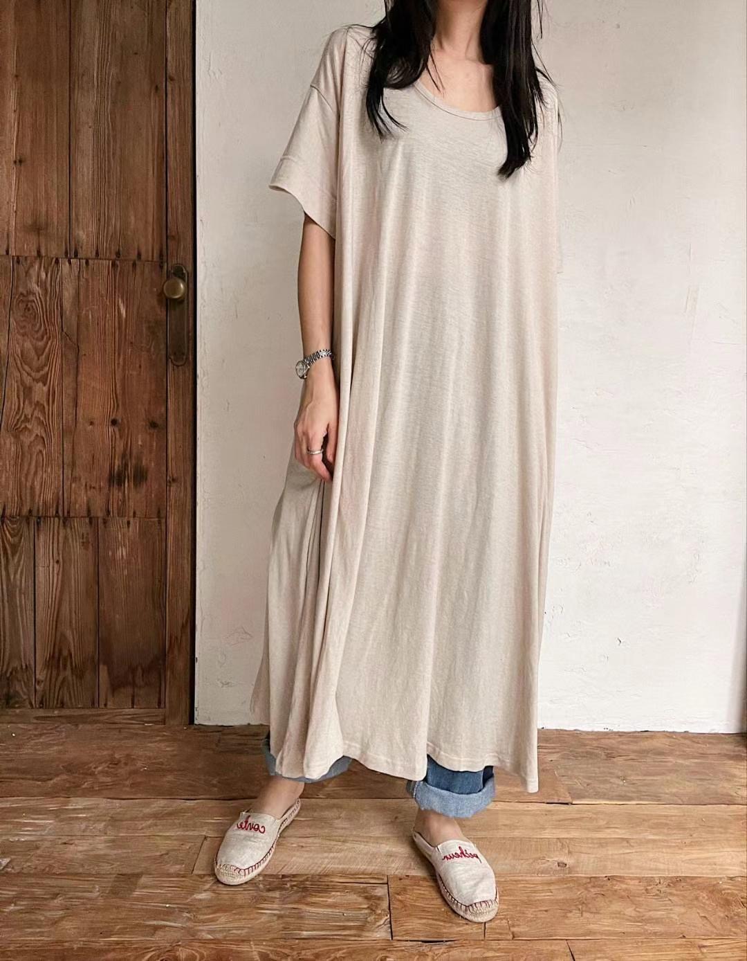 FEBRUUARY韓國直郵東大門代購女士新品24秋夏職業人氣連衣裙WOODEN連衣裙圖色2