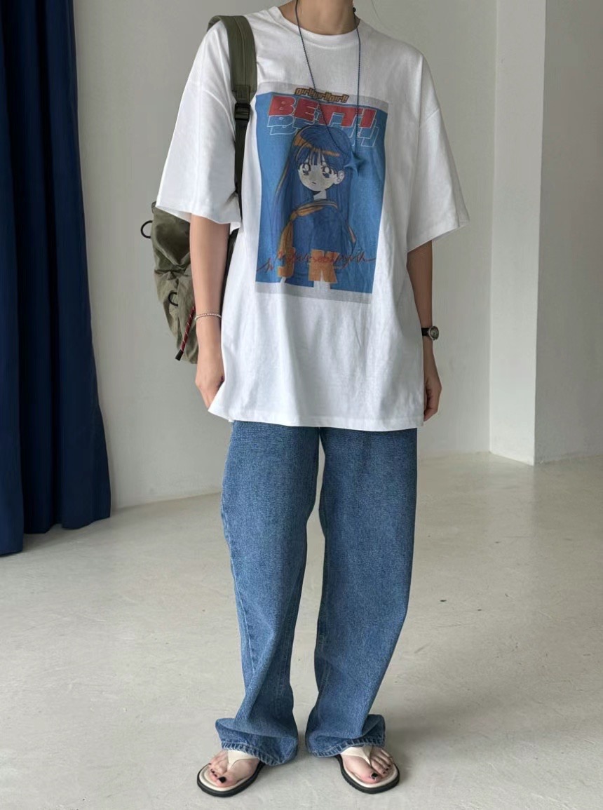 WHERELL直郵韓國代購女士新品推薦時尚24秋夏職業人氣T恤FORUST恤