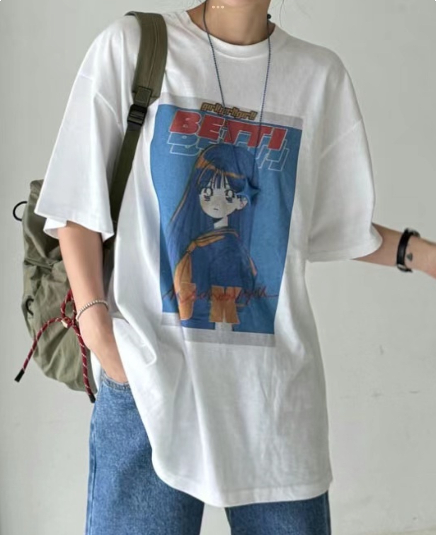 WHERELL直郵韓國代購女士新品推薦時尚24秋夏職業人氣T恤FORUST恤圖色1