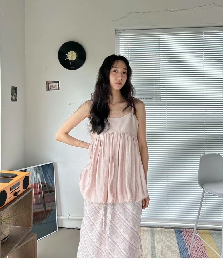 WHERELL韓國直郵東大門實拍女士新款24秋夏職業襯衫蕾絲衫FORUS襯衫/蕾絲衫