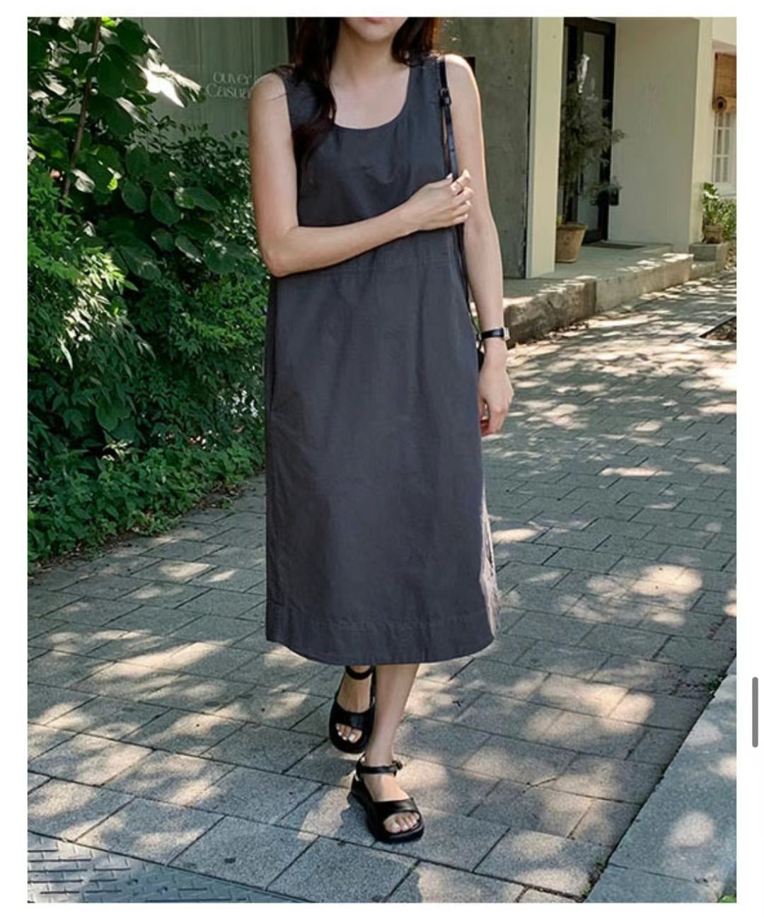 LANDMARK韓國直郵東大門實拍女裝新品時尚職業真品人氣連衣裙LANDMARK連衣裙