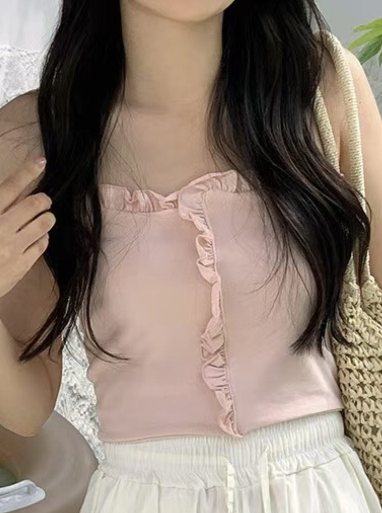 MINIT韓國直郵女裝新款24春夏職業時尚休閑推薦熱賣吊帶背心MINIT吊帶/背心圖色2