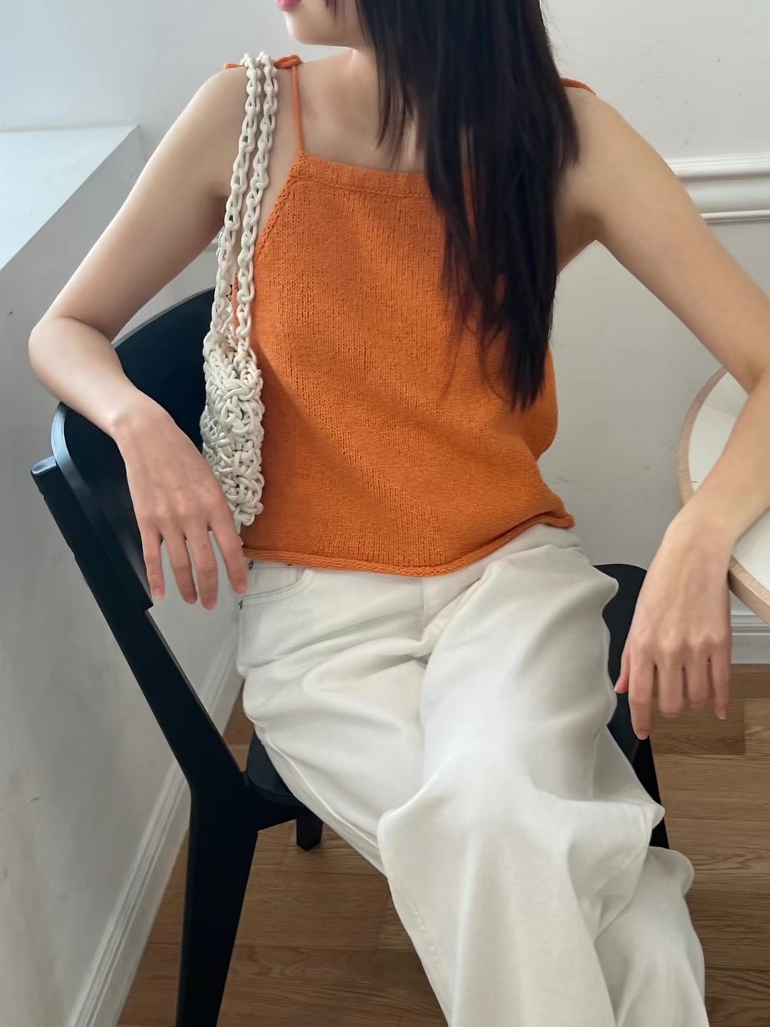 ALL OF US韓國直郵女裝新款熱賣24春夏休閑時尚吊帶背心ALL OF US吊帶/背心