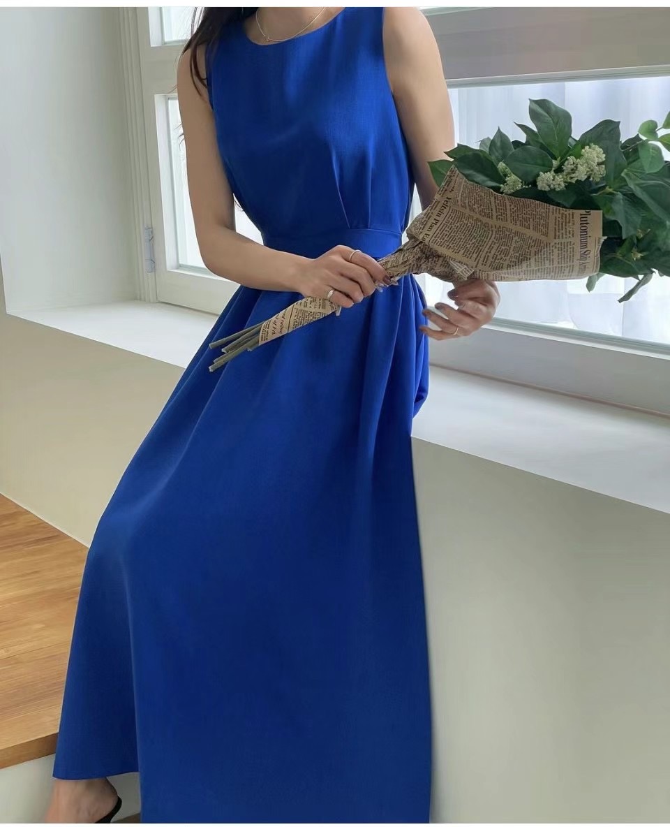 MYO東大門實拍女士新品休閑熱賣24秋夏人氣職業時尚連衣裙MYO連衣裙圖色2