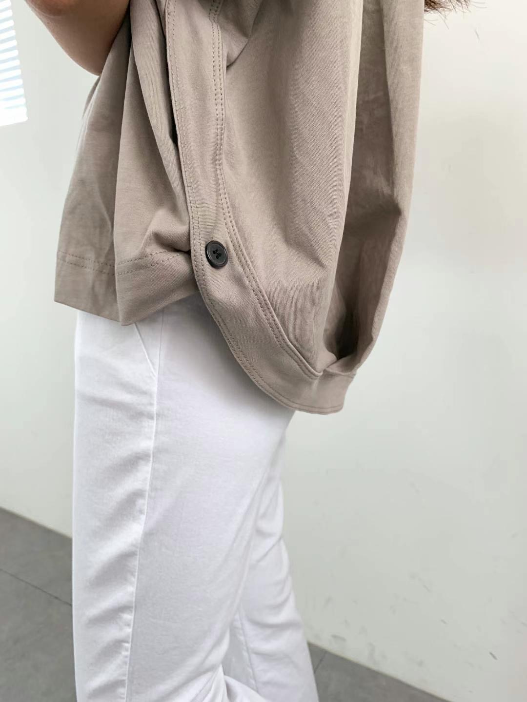 ANDANT韓國直郵女裝新品休閑24春夏推薦真品職業襯衫蕾絲衫ANDANT襯衫/蕾絲衫