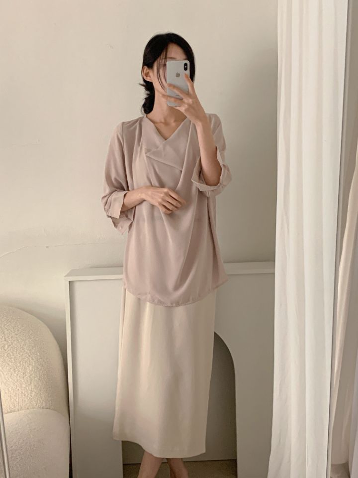 DAILY PROJECT韓國直郵女裝新品真品熱賣24春夏襯衫蕾絲衫DAILY PROJECT襯衫/蕾絲衫