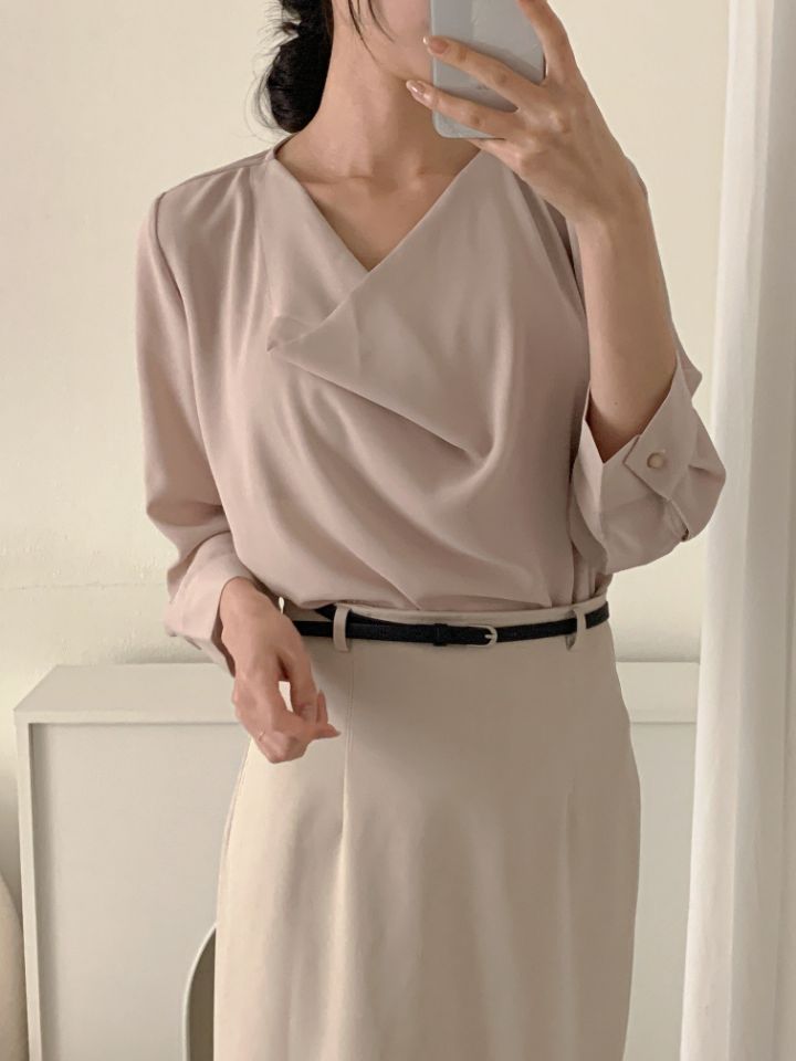 DAILY PROJECT韓國直郵女裝新品真品熱賣24春夏襯衫蕾絲衫DAILY PROJECT襯衫/蕾絲衫