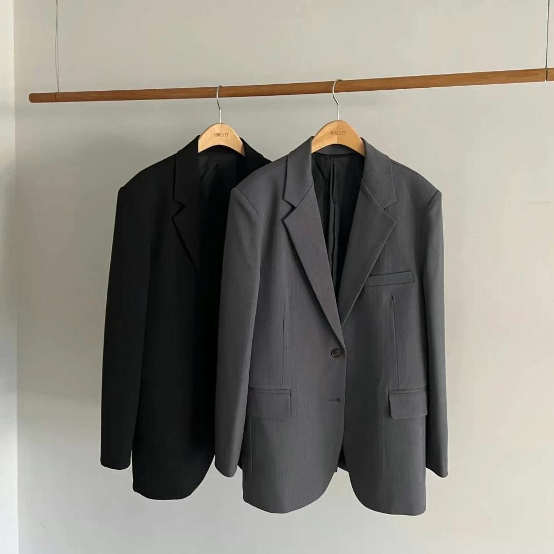 HONESTY韓國直郵東大門實拍女裝新款真品推薦職業人氣夾克寬松HONESTY夾克