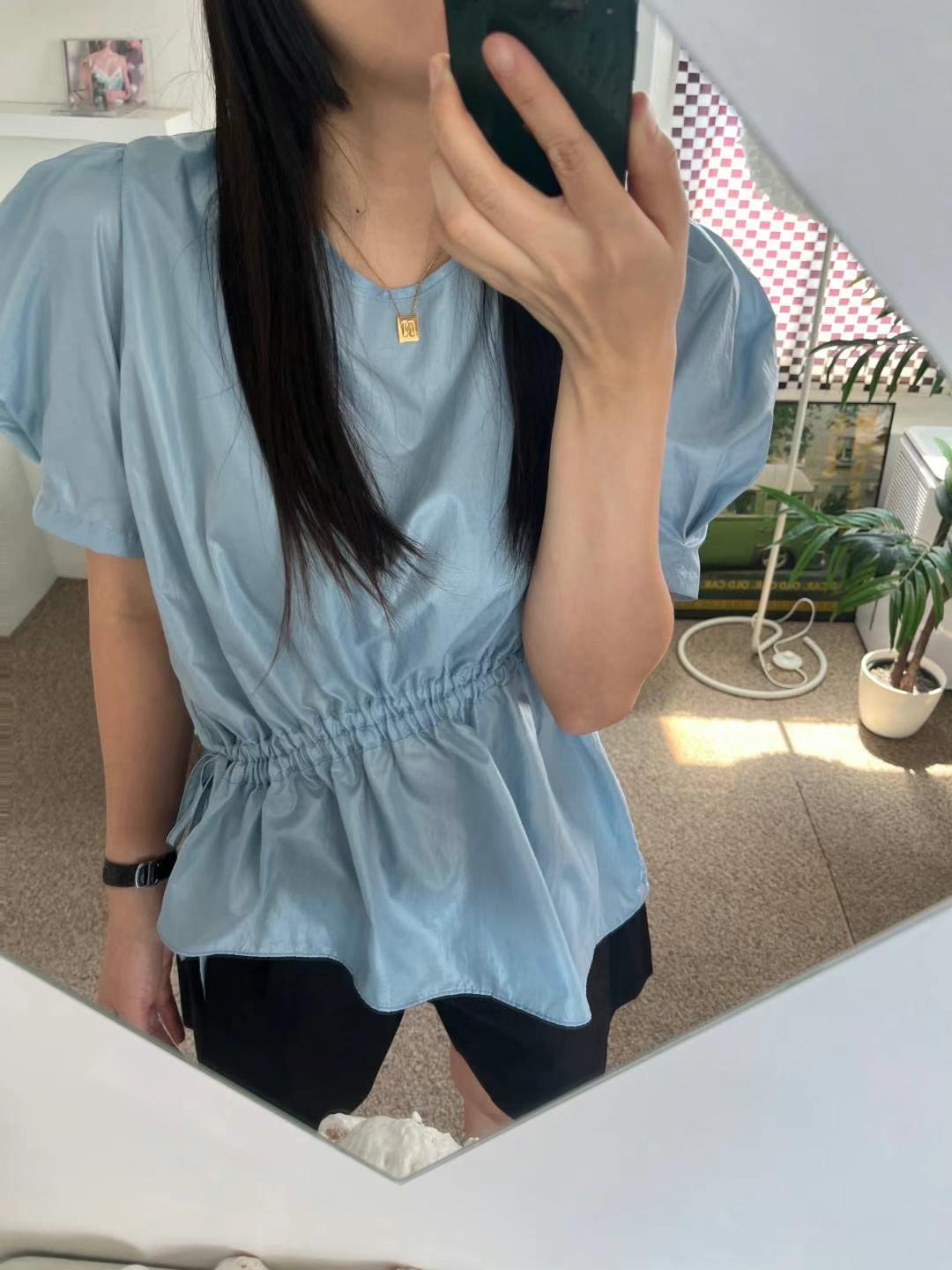 HONESTY韓國直郵女裝新品人氣休閑熱賣24春夏職業襯衫蕾絲衫HONESTY襯衫/蕾絲衫