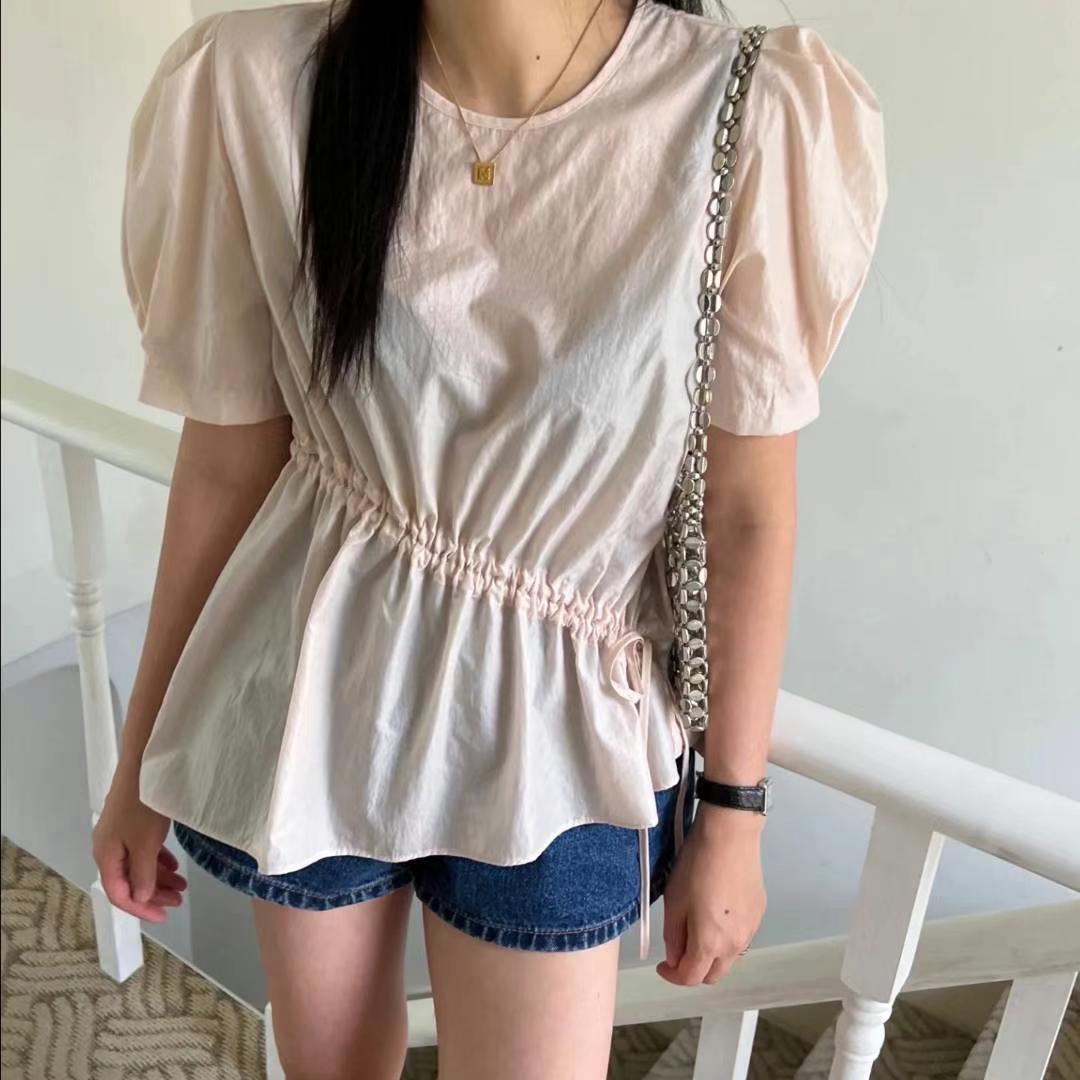 HONESTY韓國直郵女裝新品人氣休閑熱賣24春夏職業襯衫蕾絲衫HONESTY襯衫/蕾絲衫