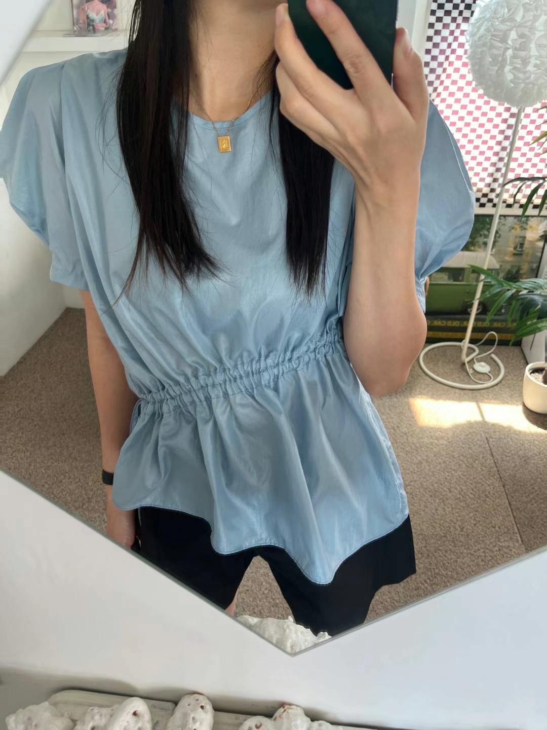 HONESTY韓國直郵女裝新品人氣休閑熱賣24春夏職業襯衫蕾絲衫HONESTY襯衫/蕾絲衫圖色1