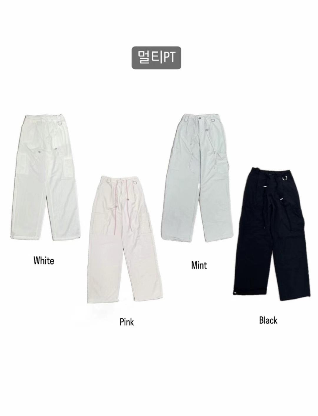 LOG MYSELF韓國直郵女裝新款時尚24春夏人氣真品休閑休閑褲LOG MYSELF休閑褲