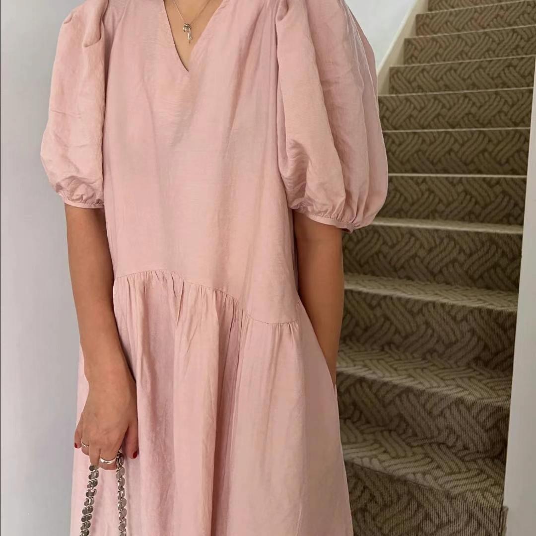 HONESTY韓國直郵東大門實拍女裝新款人氣時尚休閑職業連衣裙HONESTY連衣裙