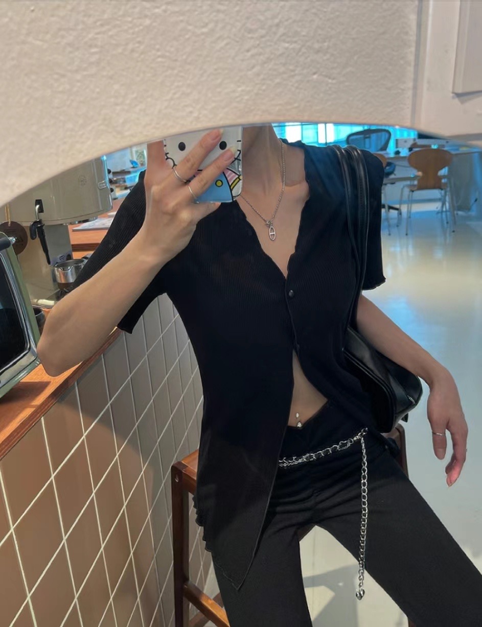 TOMBO韓國直郵東大門實拍女裝新品熱賣時尚24春夏人氣針織衫TOMBO針織衫