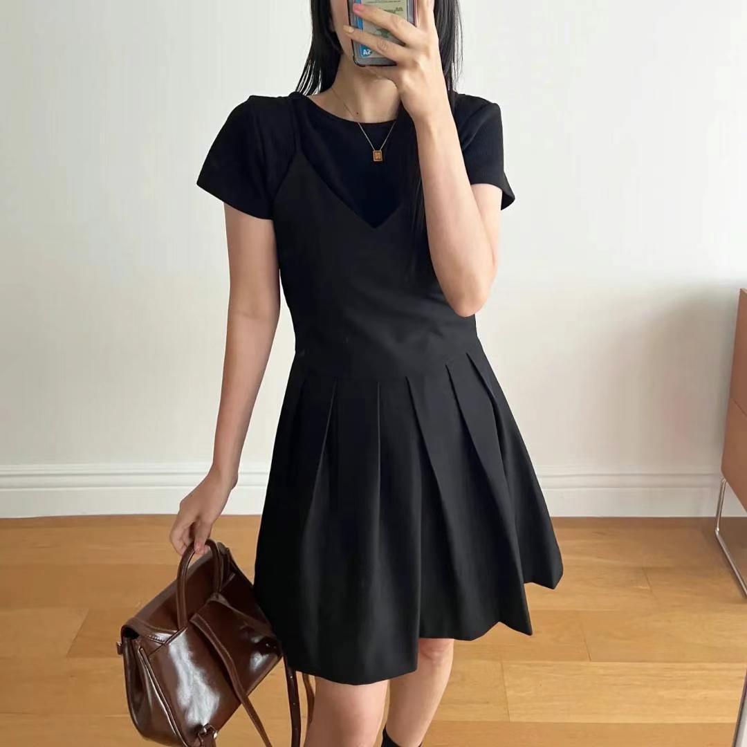 HONESTY韓國直郵東大門代購女裝新品真品24春夏職業連衣裙HONESTY連衣裙