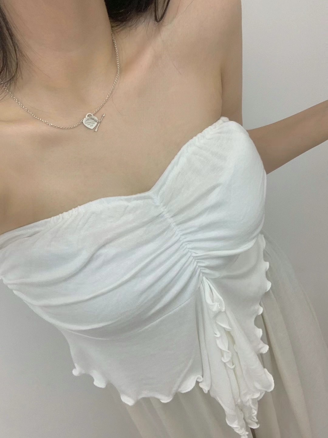 LOG MYSELF韓國直郵東大門實拍女裝新款真品休閑熱賣吊帶背心LOG MYSELF吊帶/背心圖色1