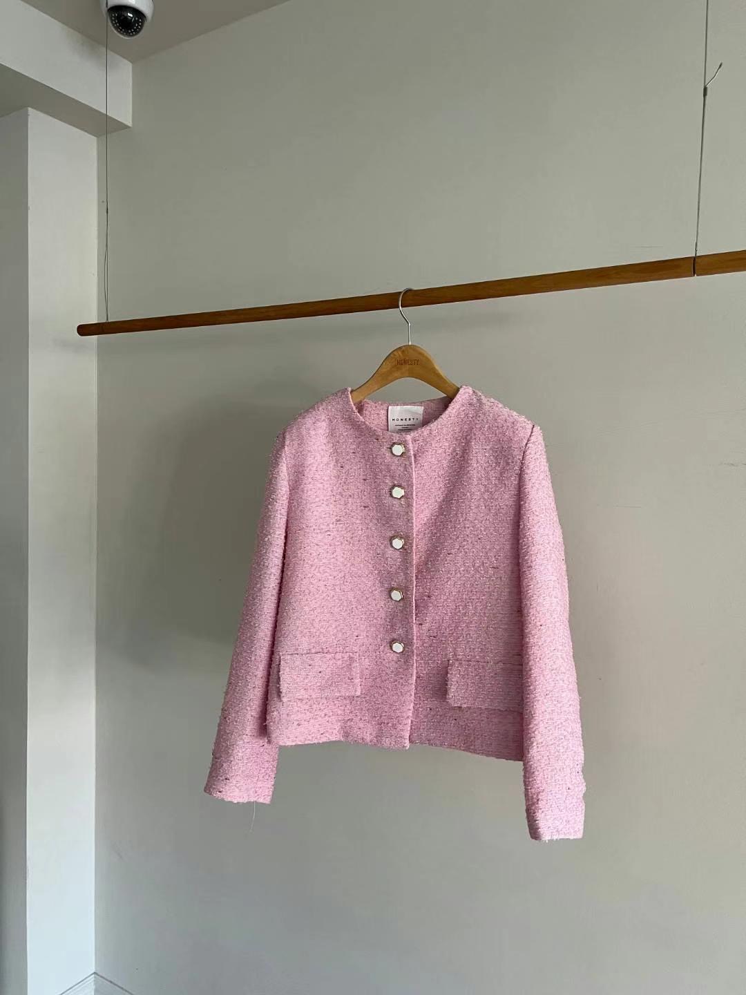 HONESTY韓國直郵東大門實拍女裝新款休閑職業推薦24春夏夾克HONESTY夾克圖色3