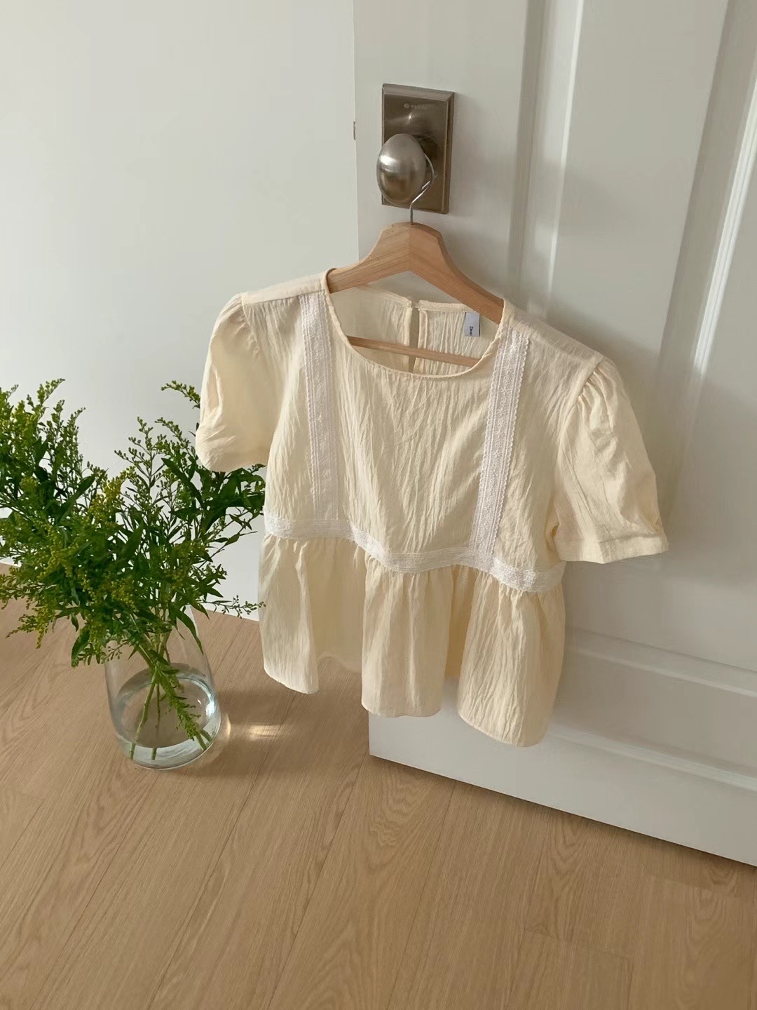 DEAR.FOREST韓國直郵東大門代購女裝新品休閑推薦襯衫蕾絲衫DEAR.FOREST襯衫/蕾絲衫圖色1