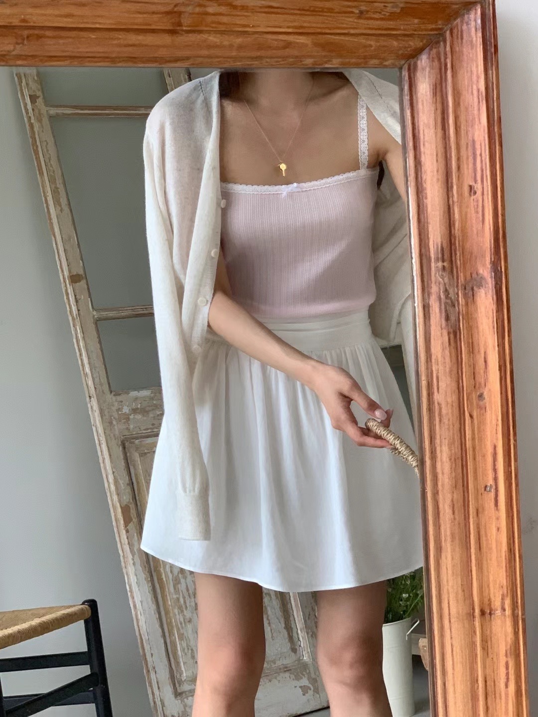 DEAR.FOREST直郵韓國代購女裝新款真品24春夏人氣吊帶背心DEAR.FOREST吊帶/背心