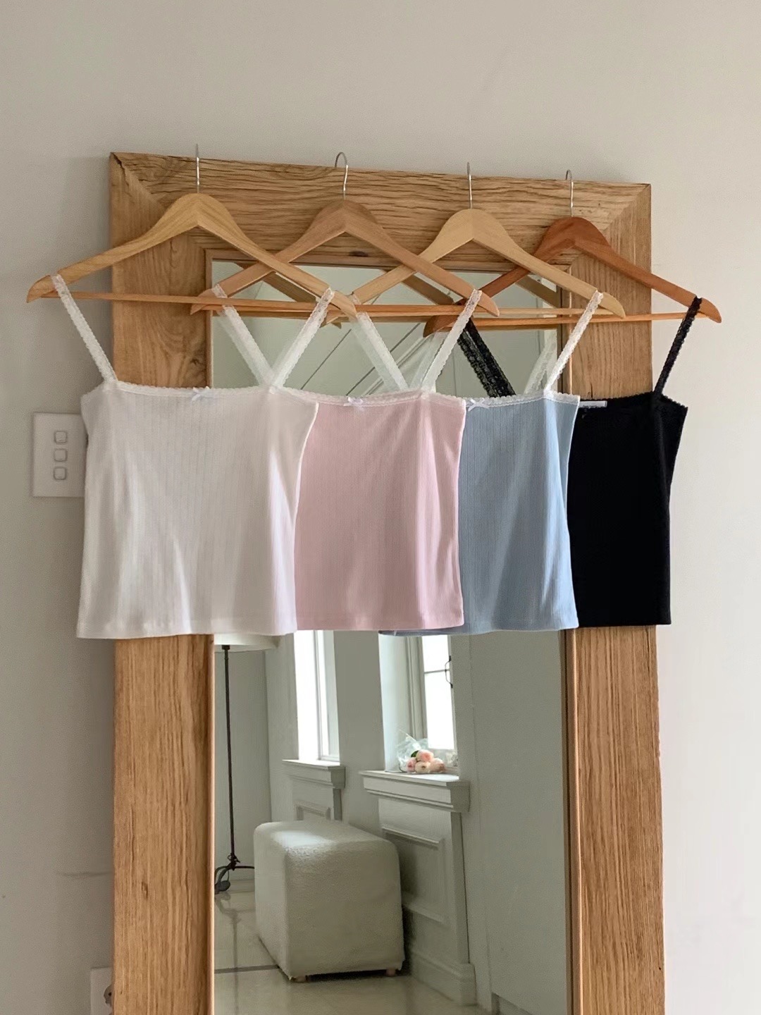 DEAR.FOREST直郵韓國代購女裝新款真品24春夏人氣吊帶背心DEAR.FOREST吊帶/背心圖色4左四色