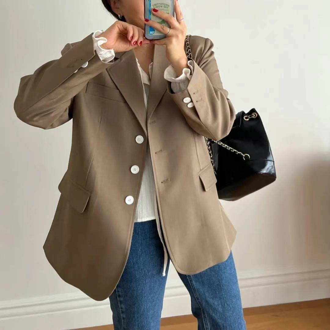 HONESTY韓國直郵東大門實拍女裝新款休閑推薦24春夏職業夾克HONESTY夾克