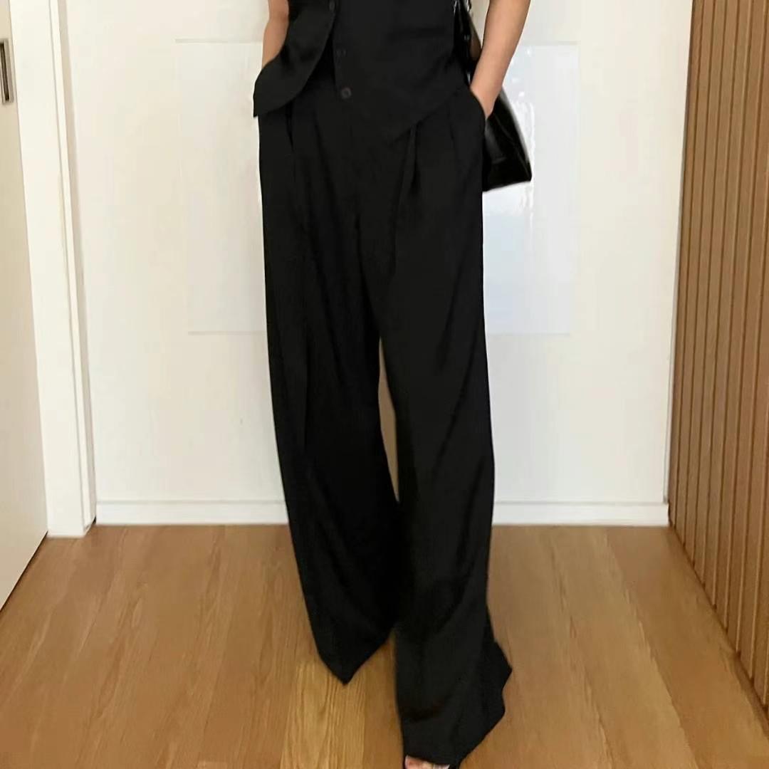 HONESTY韓國直郵東大門代購女裝新款休閑職業24春夏正裝褲西褲HONESTY正裝褲/西褲圖色2