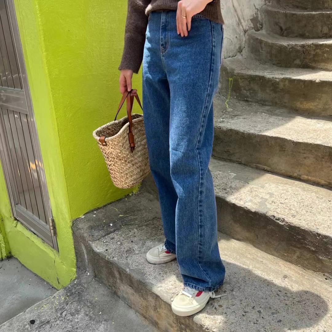 HONESTY韓國直郵東大門代購女裝新款時尚真品熱賣牛仔褲牛仔布HONESTY牛仔褲