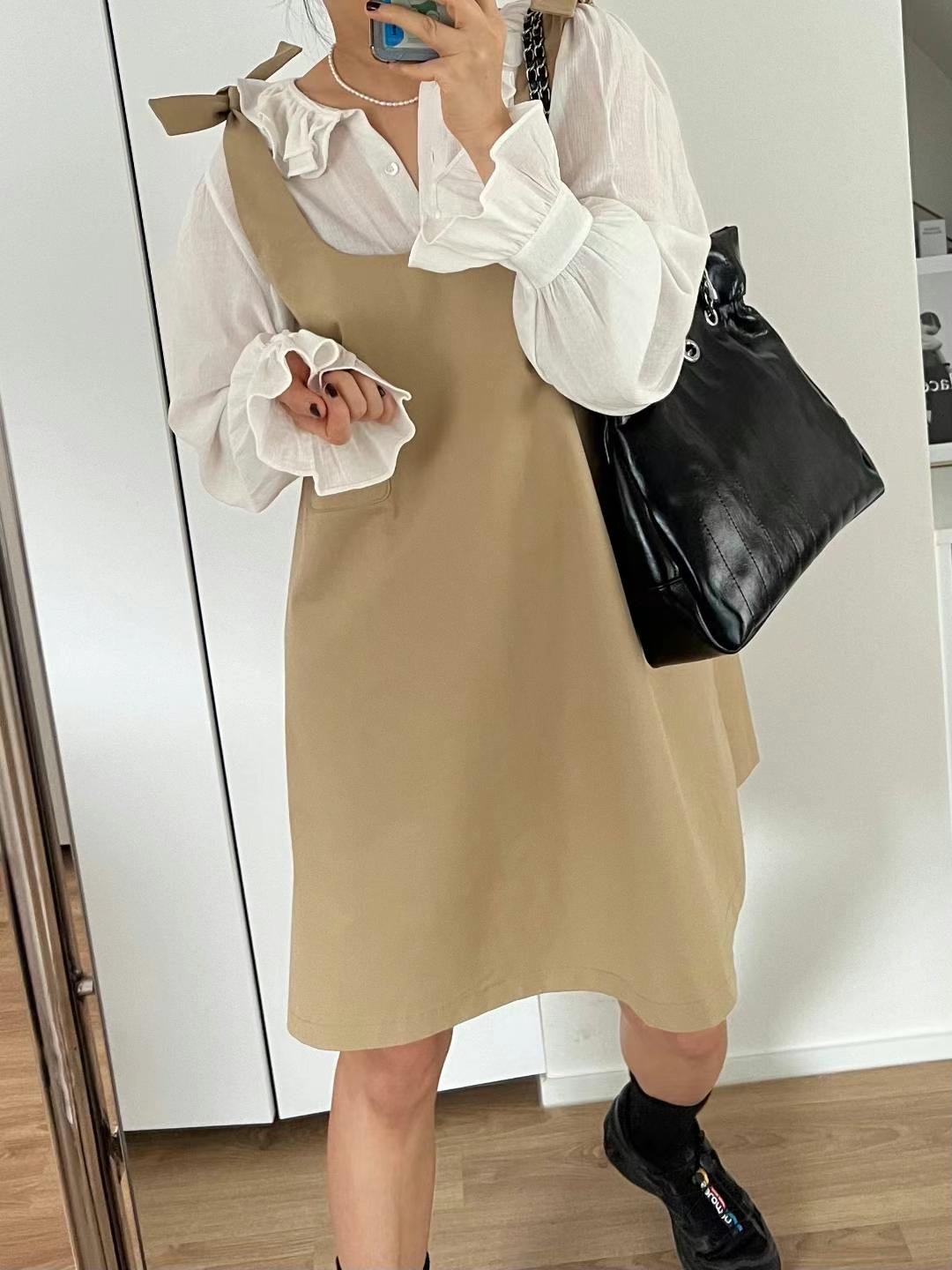 HONESTY韓國直郵東大門實拍女裝新款時尚熱賣休閑真品連衣裙HONESTY連衣裙