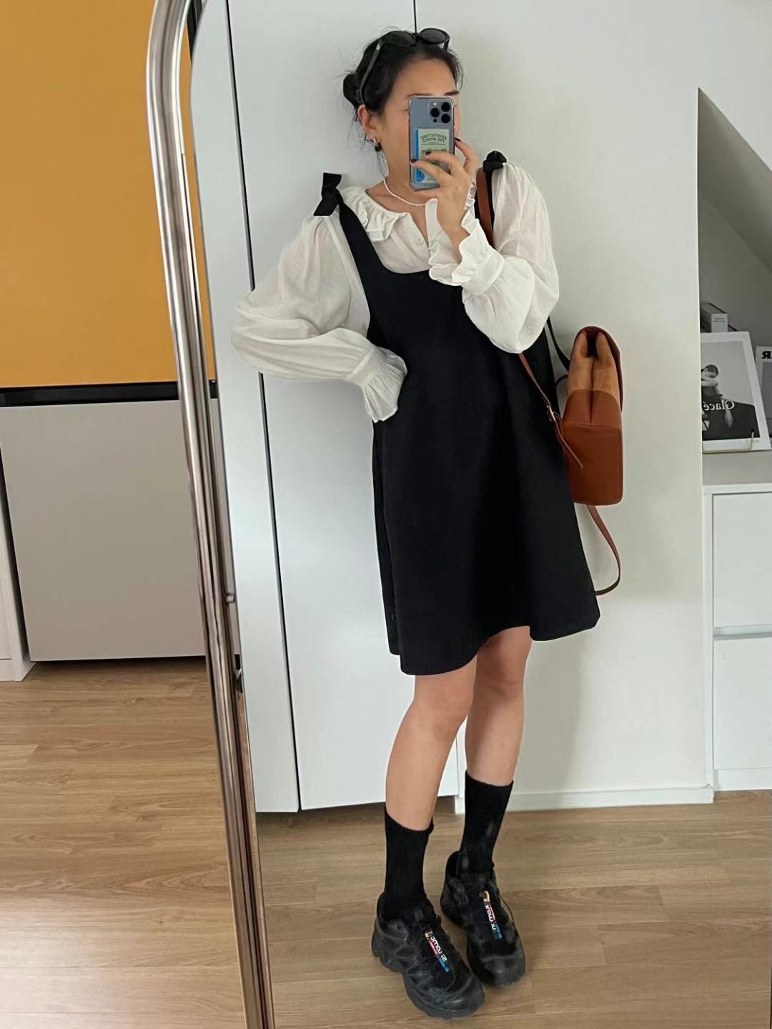 HONESTY韓國直郵東大門實拍女裝新款時尚熱賣休閑真品連衣裙HONESTY連衣裙