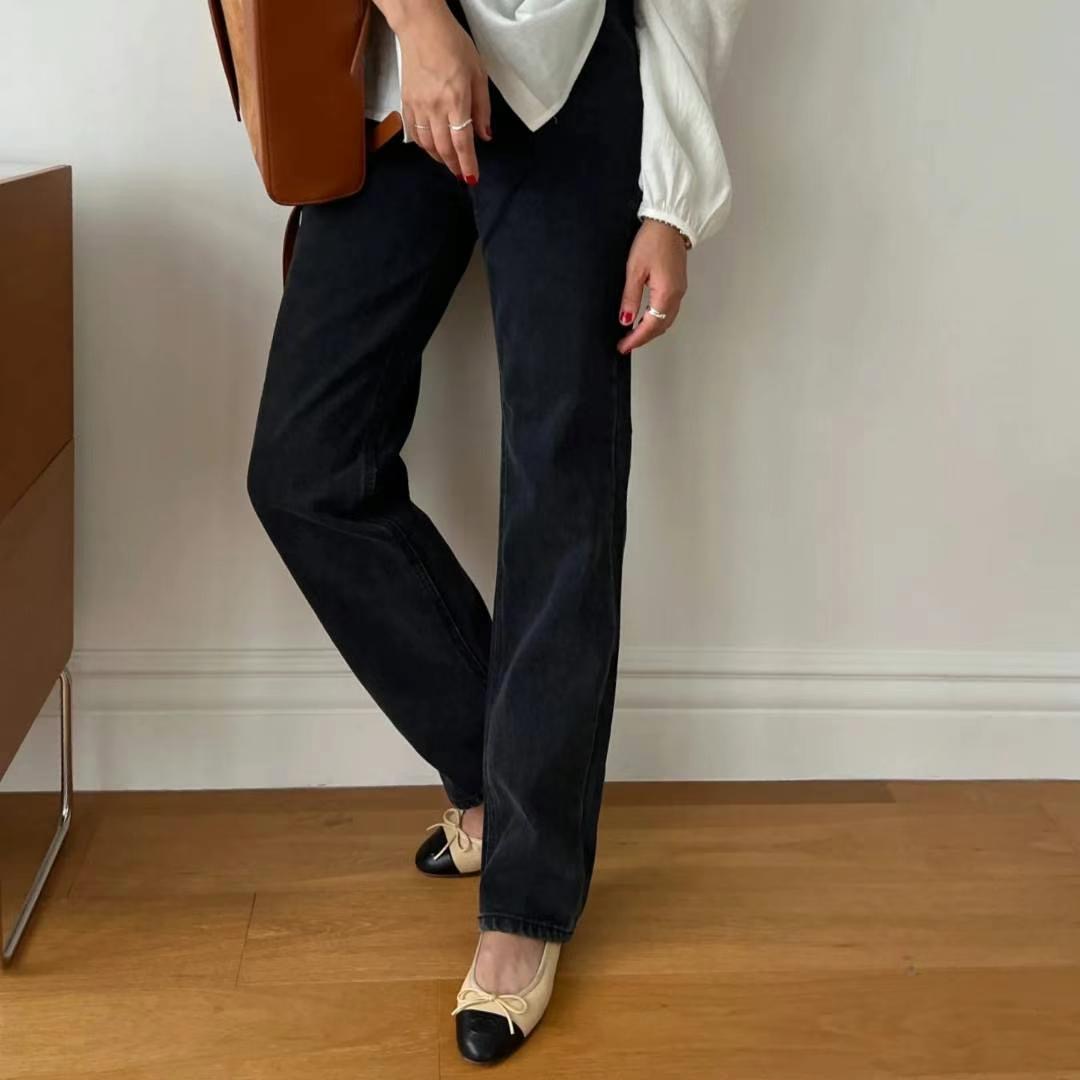 HONESTY韓國直郵東大門代購女裝新款熱賣職業真品牛仔褲牛仔布HONESTY牛仔褲