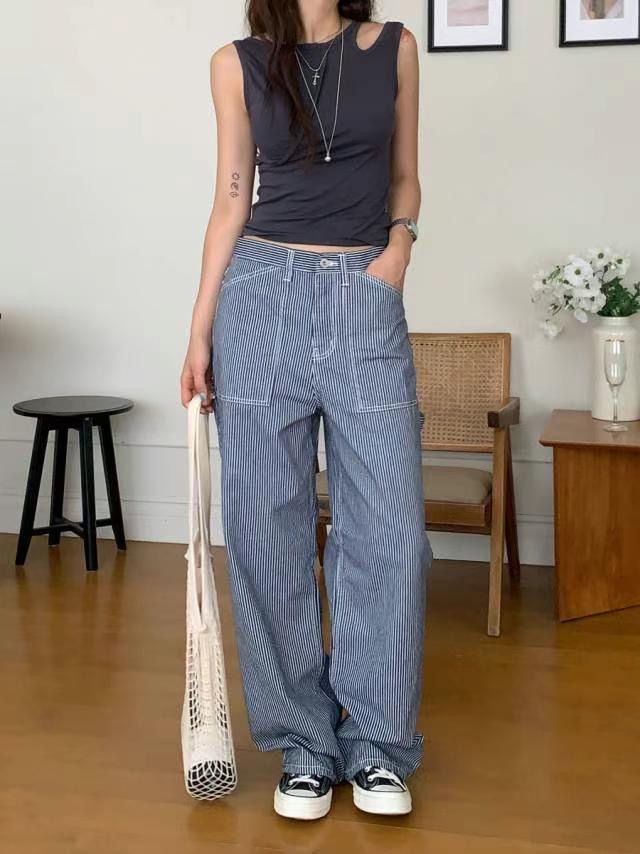 LAYOUT直郵韓國代購女裝新款真品休閑人氣時尚24春夏吊帶背心LAYOUT吊帶/背心