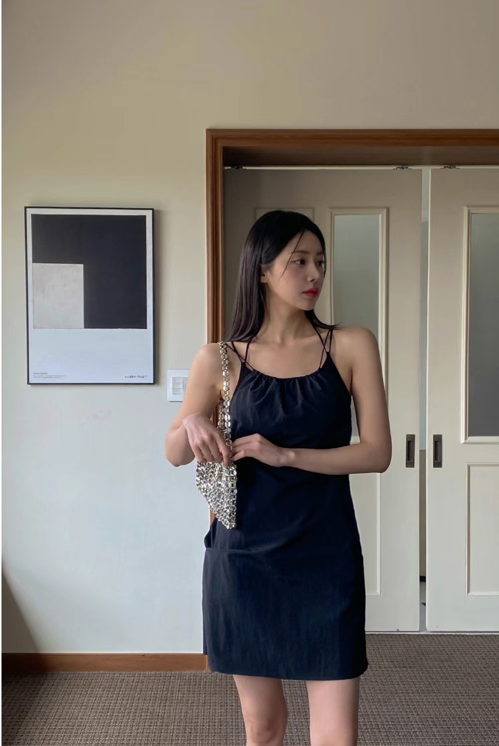 TOMBO直郵韓國代購女裝新品24春夏時尚熱賣職業推薦連衣裙TOMBO連衣裙圖色1