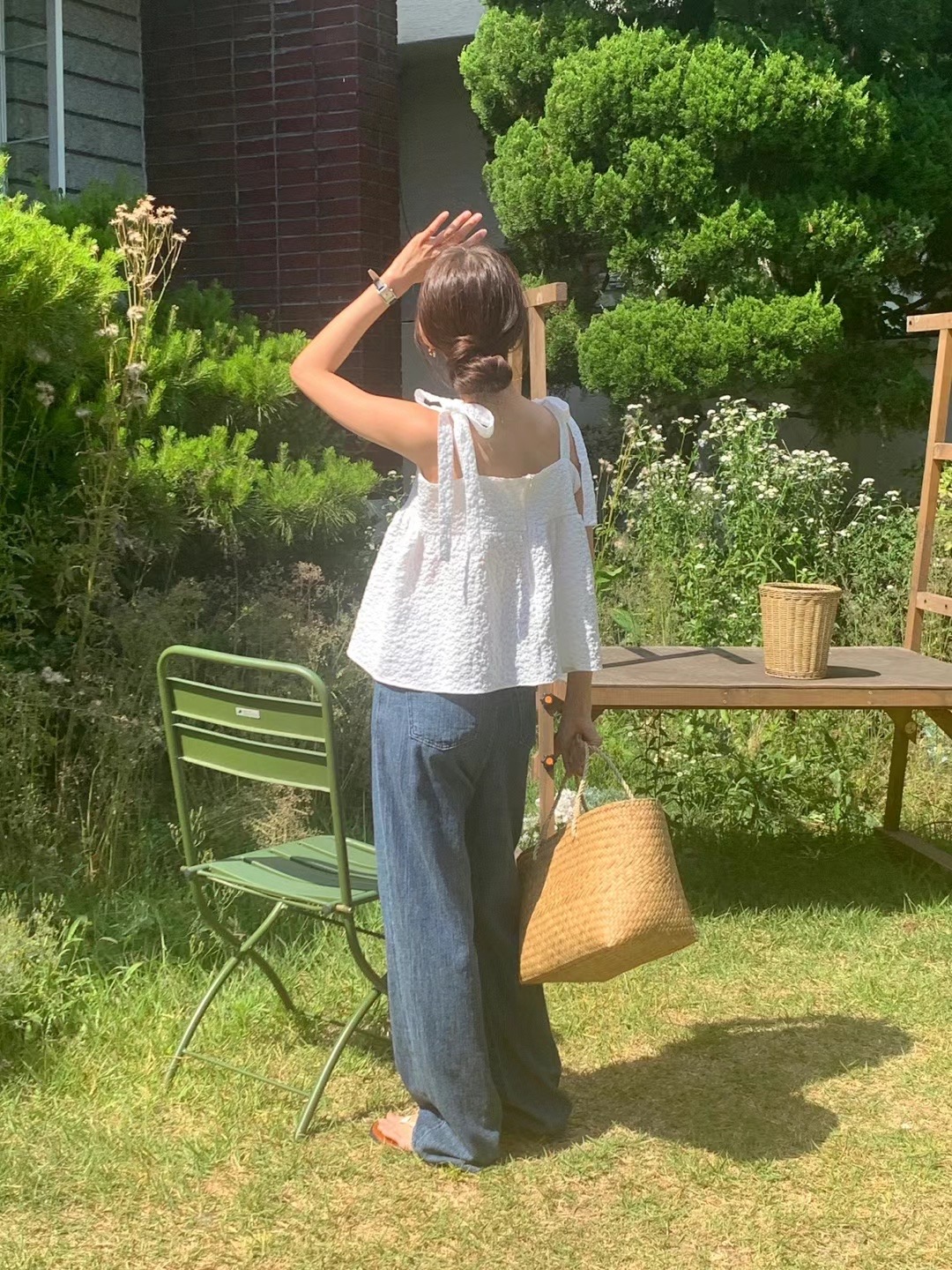 DEAR.FOREST直郵韓國代購女裝新款24春夏推薦休閑吊帶背心DEAR.FOREST吊帶/背心