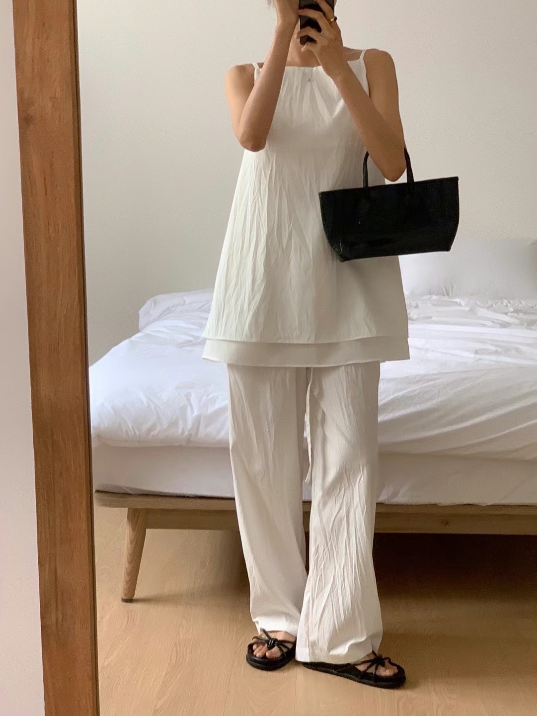 DEAR.FOREST韓國直郵東大門實拍女裝新款職業時尚24春夏套裝DEAR.FOREST套裝圖色1