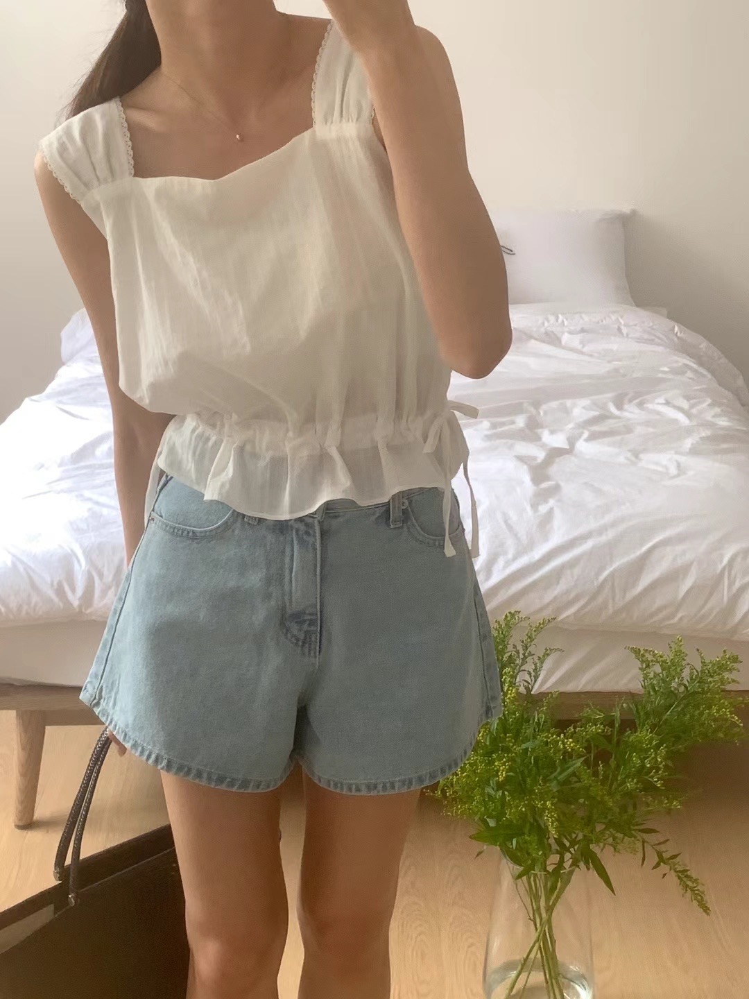 DEAR.FOREST韓國直郵東大門實拍女裝新款真品熱賣襯衫蕾絲衫DEAR.FOREST襯衫/蕾絲衫