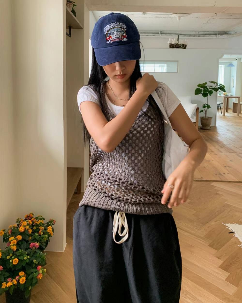 LAYOUT韓國直郵女裝新款推薦熱賣人氣時尚休閑真品吊帶背心LAYOUT吊帶/背心