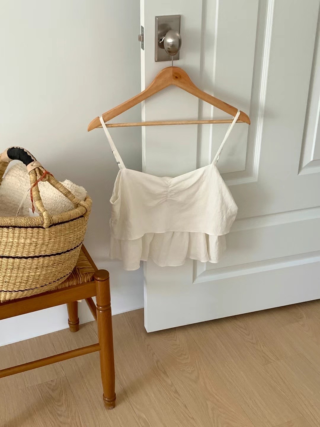 DEAR.FOREST韓國直郵女裝新品熱賣推薦職業休閑時尚吊帶背心DEAR.FOREST吊帶/背心圖色2