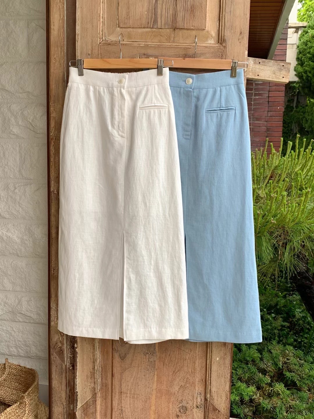 DEAR.FOREST直郵韓國代購女裝新品休閑熱賣人氣24春夏休閑褲DEAR.FOREST休閑褲圖色2左二色